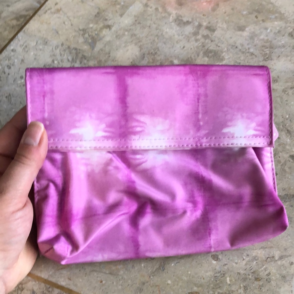 Tie Dye Clinique makeup travel bag